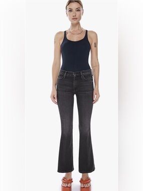 Mother the Weekender Flared Jeans In Deep End Size 28